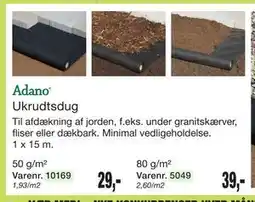 Harald Nyborg Ukrudtsdug tilbud