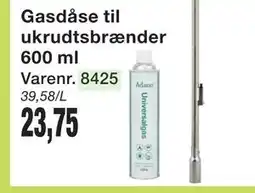Harald Nyborg Gasdåse til ukrudtsbrænder 600 ml tilbud