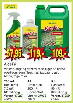 Harald Nyborg AlgeFri tilbud