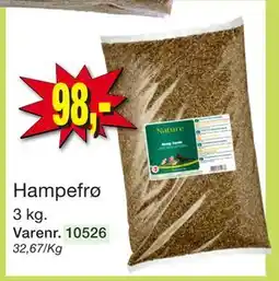 Harald Nyborg Hampefrø tilbud