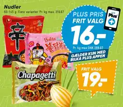 Bilka Nudler / Chapagetti tilbud