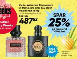 Bilka Valentino Donna Born in Roma EDP / YSL Black Opium EDP tilbud