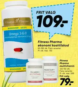 Bilka Omega 3-6-9 (økonomi kosttilskud) tilbud