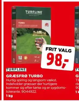 jem & fix GRÆSFRØ TURBO tilbud