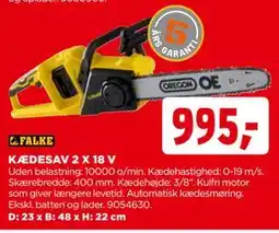 jem & fix KÆDESAV 2 X 18 V tilbud