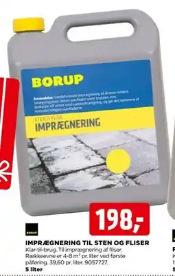 jem & fix IMPRÆGNERING TIL STEN OG FLISER tilbud