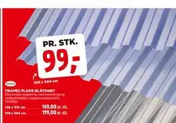 jem & fix TRAPEZ PLADE BLÅTONET tilbud