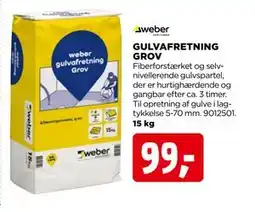 jem & fix GULVAFRETNING GROV tilbud