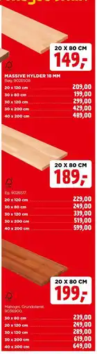 jem & fix MASSIVE HYLDER 18 MM tilbud