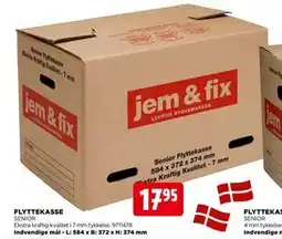 jem & fix FLYTTEKASSE tilbud