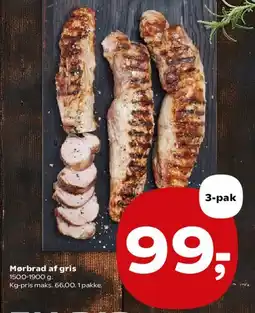 Kvickly Mørbrad af gris tilbud