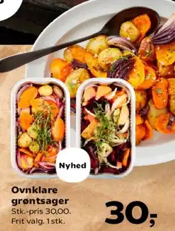 Kvickly Ovnklare/grillede grøntsager (serveret) tilbud