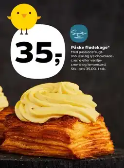 Kvickly Påske flødekage tilbud