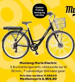 Kvickly Mustang Marie Electric tilbud