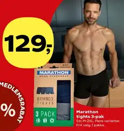 Kvickly Marathon tights 3-pak tilbud