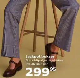 Kvickly Jackpot bukser tilbud