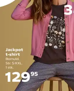 Kvickly Jackpot t-shirt tilbud