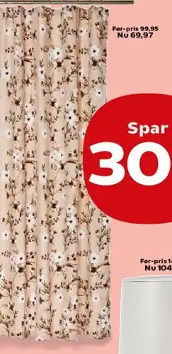 Kvickly Badeforhæng tilbud