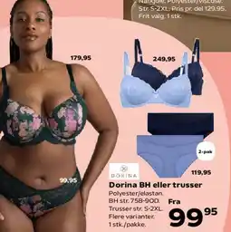 Kvickly Dorina BH eller trusser tilbud