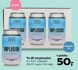Kvickly Implosion (To Øl) tilbud