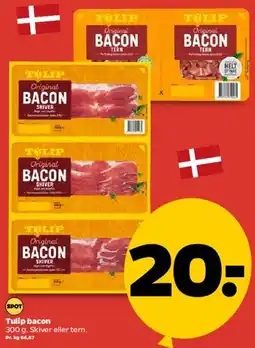 Netto Tulip bacon 300 g tilbud