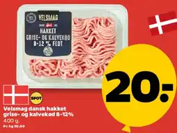 Netto Velsmag dansk hakket gris- og kalvekød tilbud