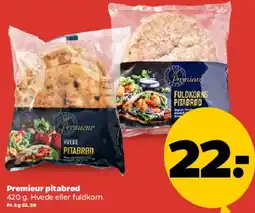 Netto Premier pitabrød tilbud