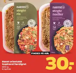 Netto Næmt stegte ris & nudler (færdigretter) tilbud