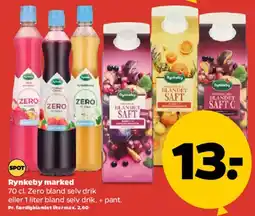 Netto Rynkeby marked / saft & bland selv drik tilbud