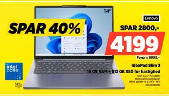 Lenovo IdeaPad Slim 3 83K000BHMX