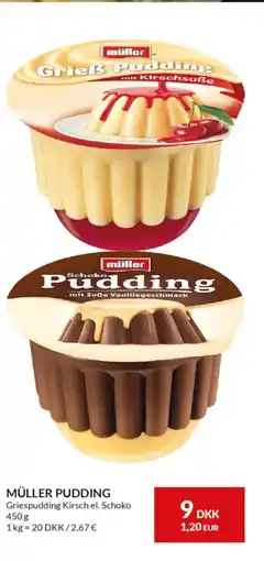 Nielsen's Discount MÜLLER Pudding tilbud