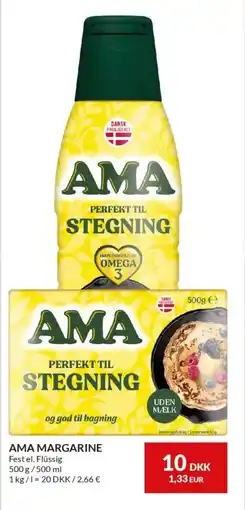 Nielsen's Discount AMA Margarine tilbud