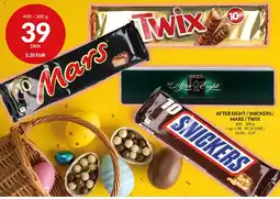 Nielsen's Discount AFTER EIGHT/SNICKERS/ MARS/TWIX tilbud