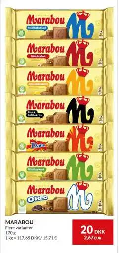Nielsen's Discount MARABOU tilbud