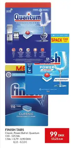 Nielsen's Discount Finish tabs tilbud