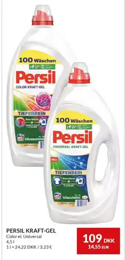 Nielsen's Discount PERSIL Kraft-gel tilbud