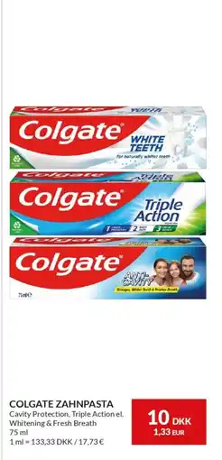 Nielsen's Discount COLGATE Zahnpasta tilbud