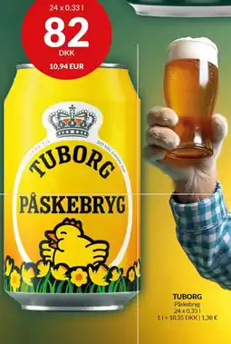 Nielsen's Discount TUBORG Påskebryg tilbud