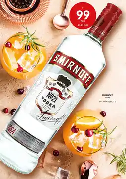 Nielsen's Discount SMIRNOFF Vodka tilbud
