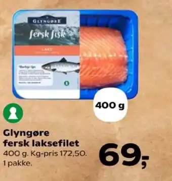 Kvickly Glyngøre fersk laksefilet tilbud