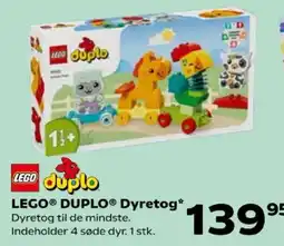 Kvickly LEGO® DUPLO® Dyretog tilbud