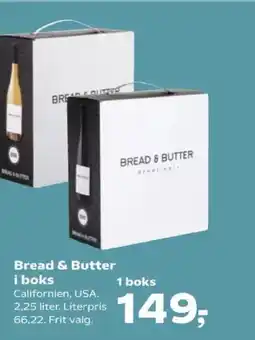 Kvickly Bread & Butter i boks tilbud
