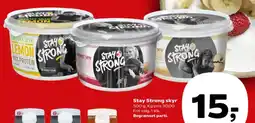 Kvickly Stay Strong skyr tilbud