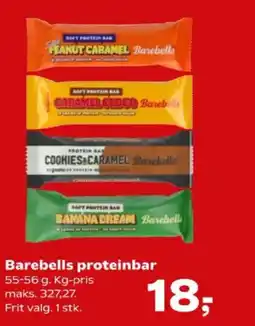 Kvickly Barebells proteinbar tilbud