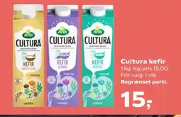 Kvickly Arla Cultura kefir tilbud