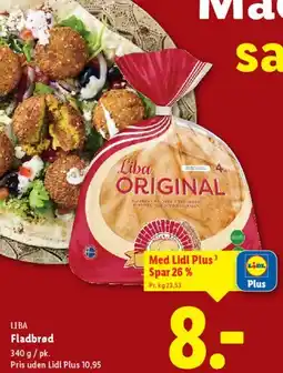 Lidl Liba Fladbrød (Original) tilbud