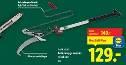 Lidl PARKSIDE teleskopgrensaks med sav tilbud