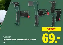 Lidl Universaløkse, machete eller lignende tilbud