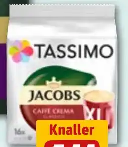 REWE DE TASSIMO Kaffeekapseln caffè crema xl tilbud