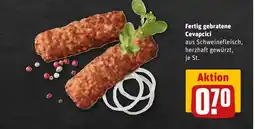 REWE DE Fertig gebratene cevapcici tilbud